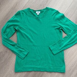 J. Crew Vibrant Green Teddie Sweater - M